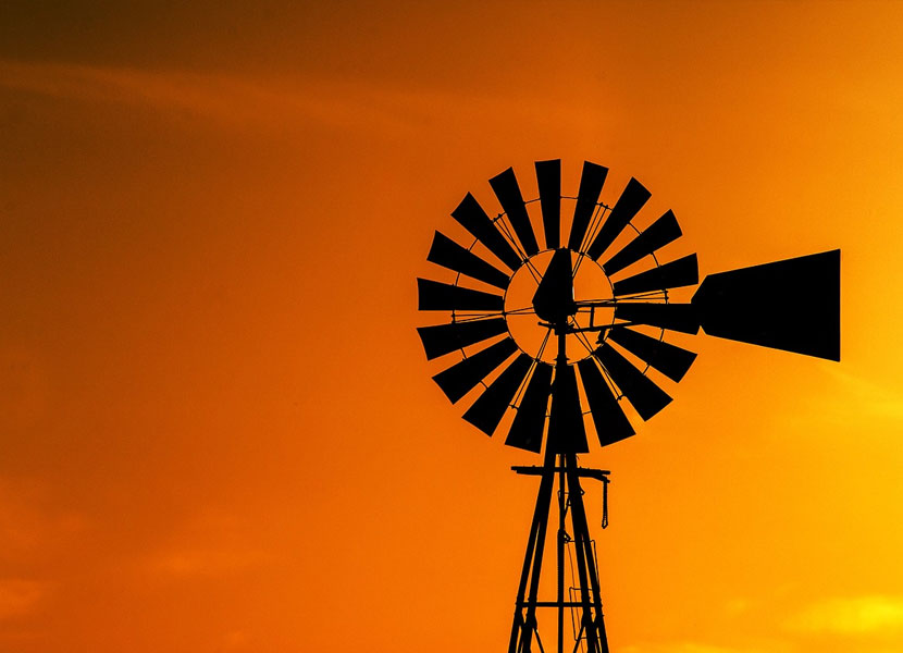 Creston Windmill Water Pump