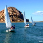 Under Sail in Morro Bay California