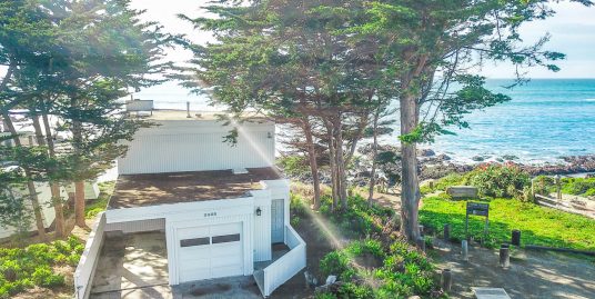 SOLD! Charming Ocean Front Home in Cambria!